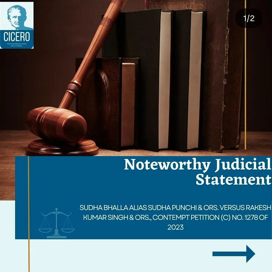 Cicero: Judicial statement